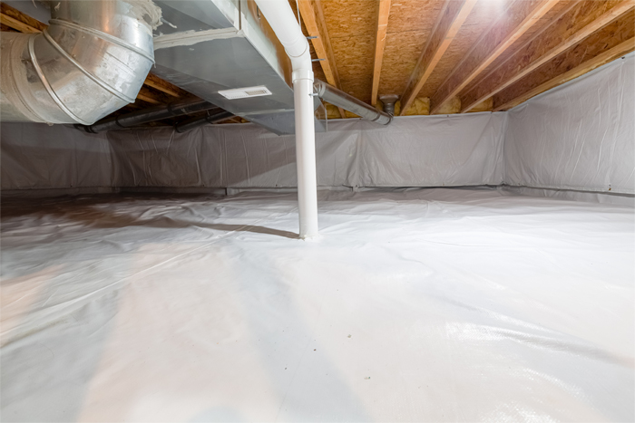A crawl space encapsulation can reduce indoor humidity as well as protect against pests and bad air quality.